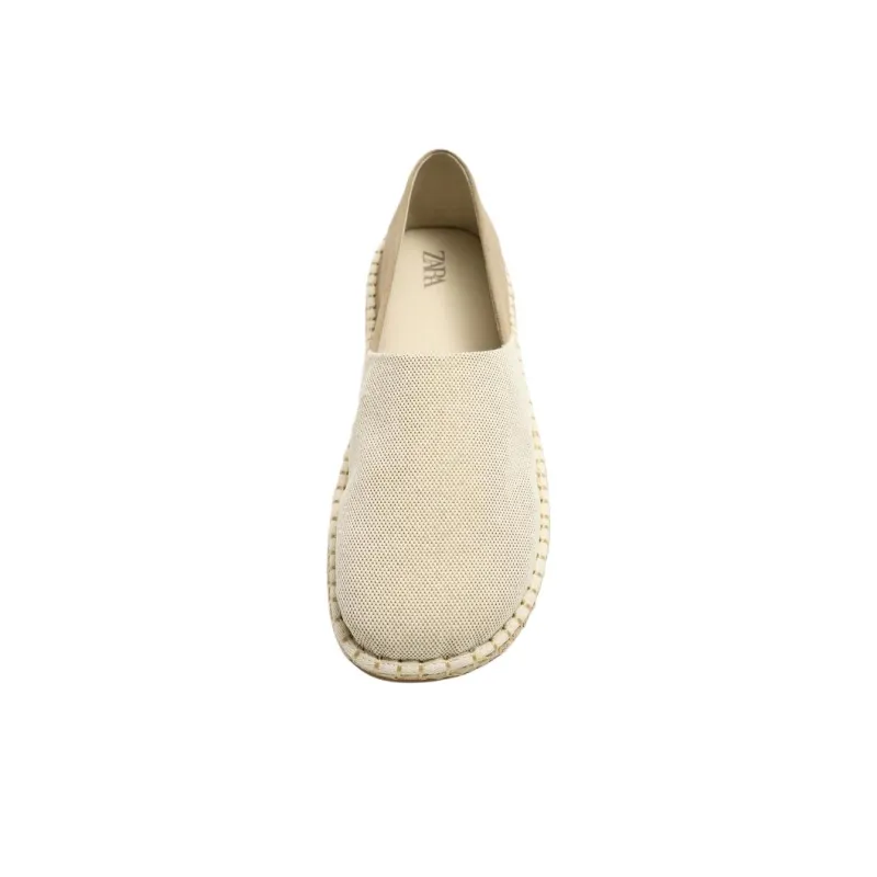 ZARA Espadrilles Men Beige-2