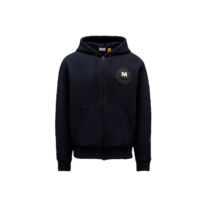 Moncler Sweatshirts Men Navy-0