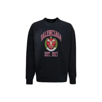 Balenciaga College Logo Crewneck