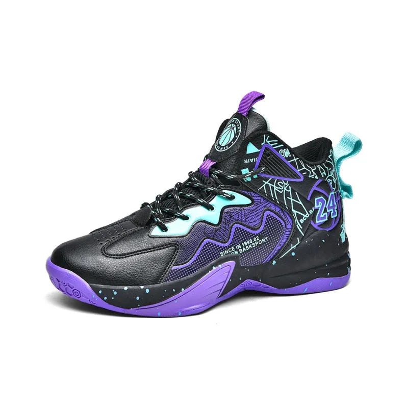 TONYBEAR Mid Top Basketball Shoes Unisex-15