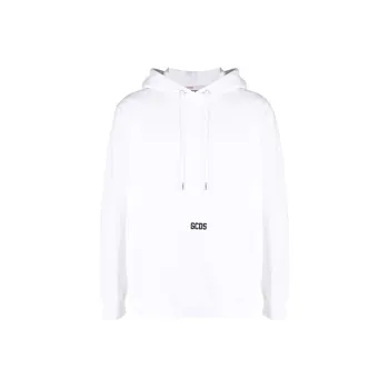 GCDS Logo print Cotton Hoodie