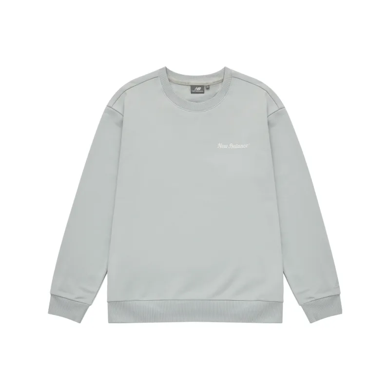 New Balance Sweatshirts Unisex Gray-0