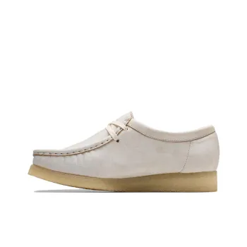 Clarks Wallabee Casual Single Shoes Women's White