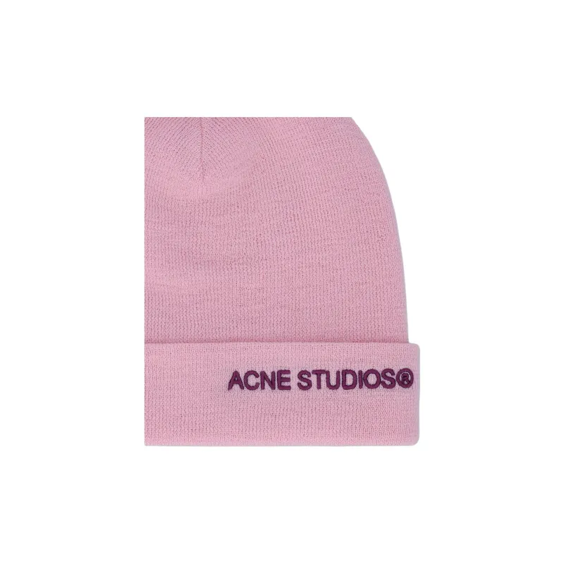 Acne Studios Wool Beanies Unisex Pink-2