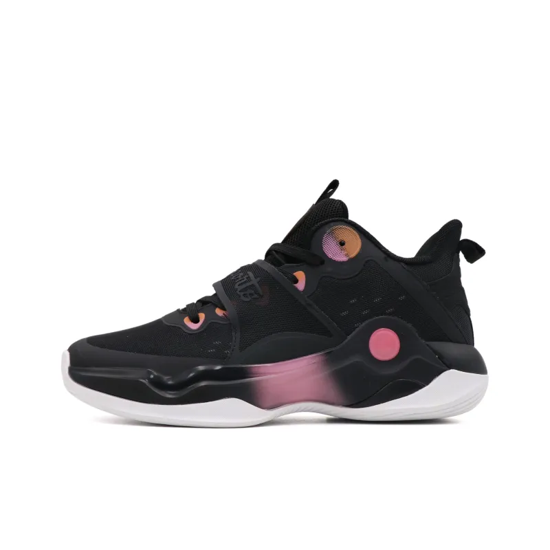 TONYBEAR Slip Resistant Breathable Support Mid Top Basketball Shoes Unisex-12