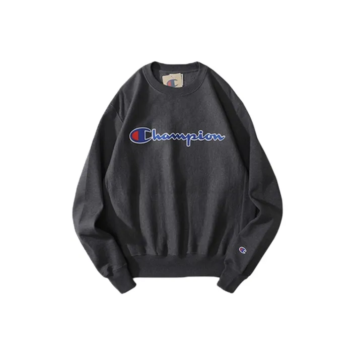 Champion Sweatshirts Unisex Dark Gray-0