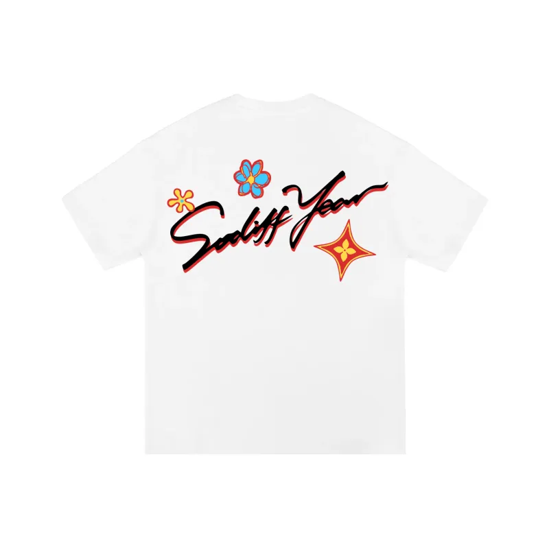 SODIFF T Shirts Unisex White-0