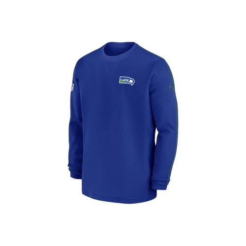 Nike Seattle Seahawks Logo Coach Men's Nike Nfl Long Sleeve Top