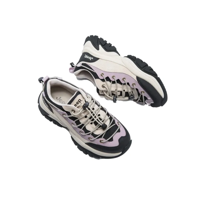 Jeep Breathable And Slip Resistant Low Top Chunky Sneakers Women's-4