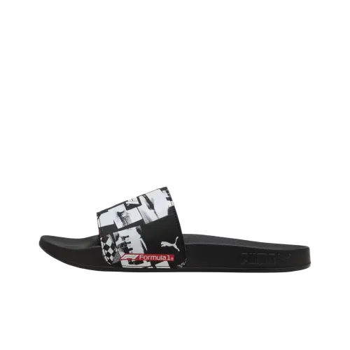 PUMA F1 Slip Resistant Slide Slippers Unisex Black
