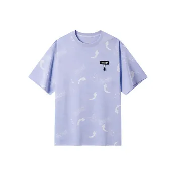 XTEP T Shirt Unisex Light Cloud Purple