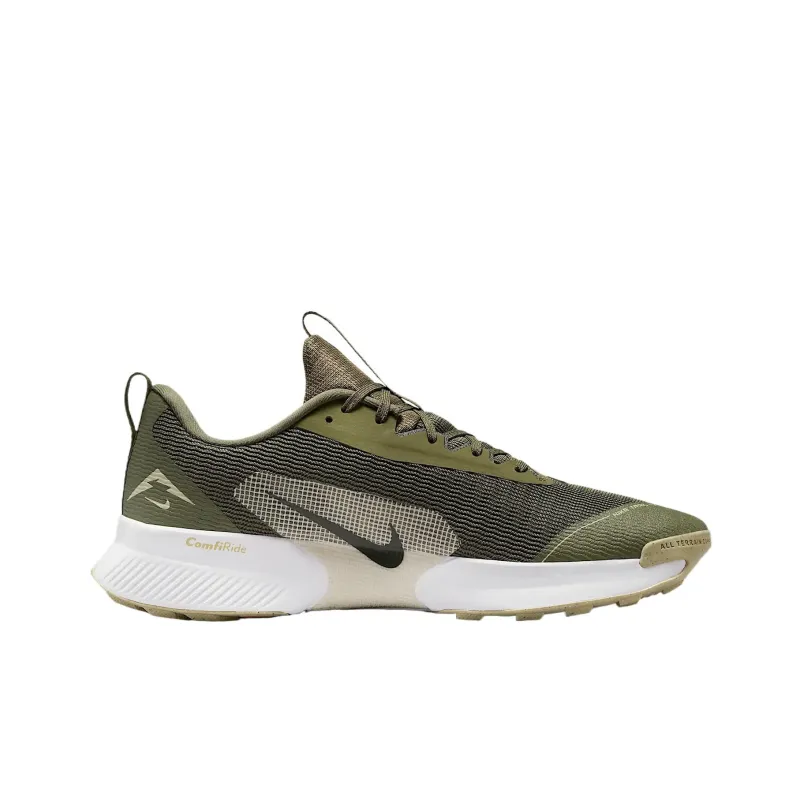 Nike Juniper Trail 3 Low Top Running Shoes Men's Olive/Khaki/White-1