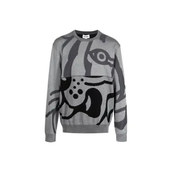 KENZO Sweatshirts Men Gray