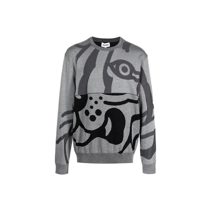KENZO Sweatshirts Men Gray-0