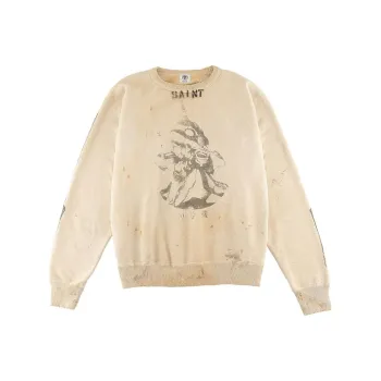 SAINT Mxxxxxx Sweatshirts Unisex Brown