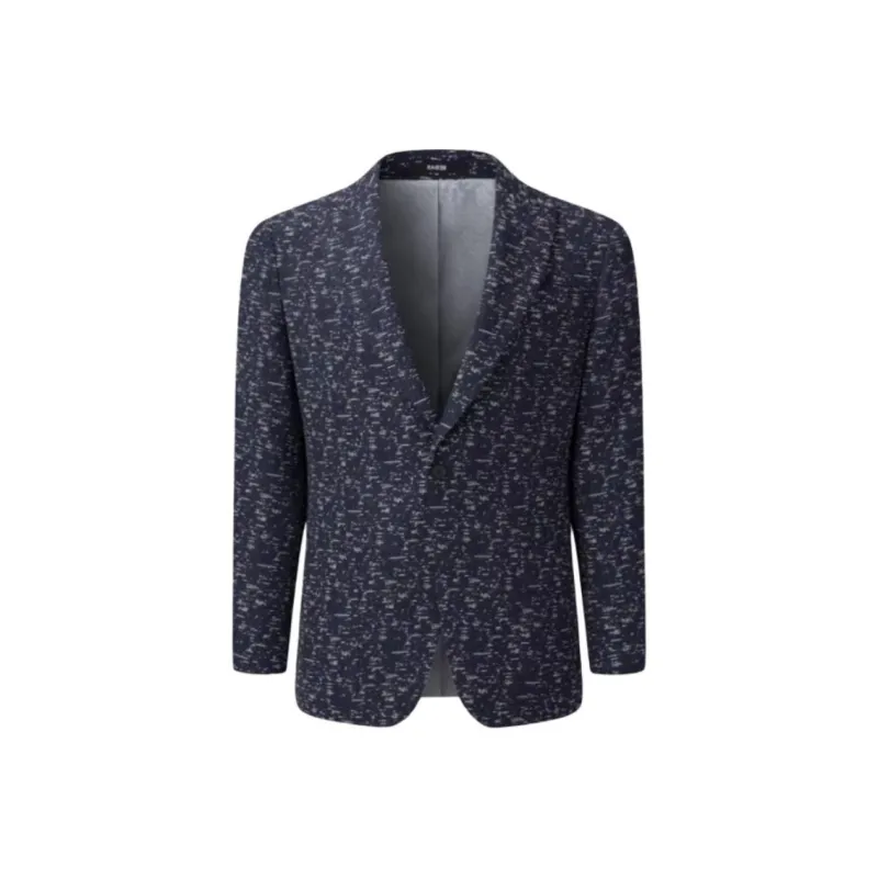 RARE Business Suit Men's Navy Blue-0