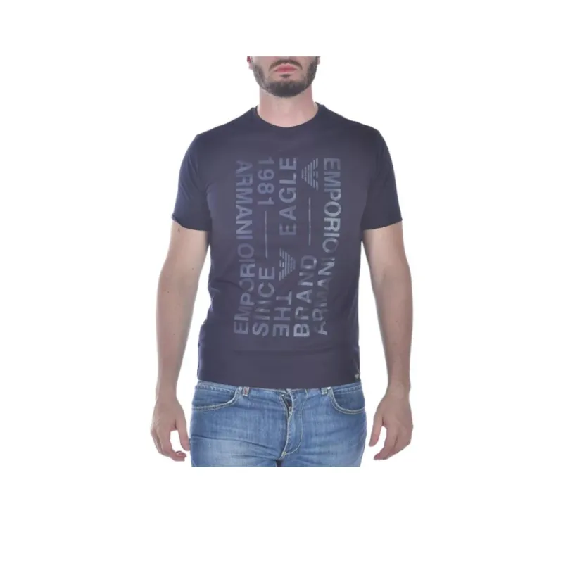 EMPORIO ARMANI T Shirt Men's Marine Blue-0