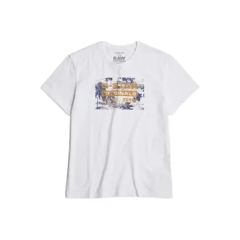 G STAR RAW T Shirts Men White