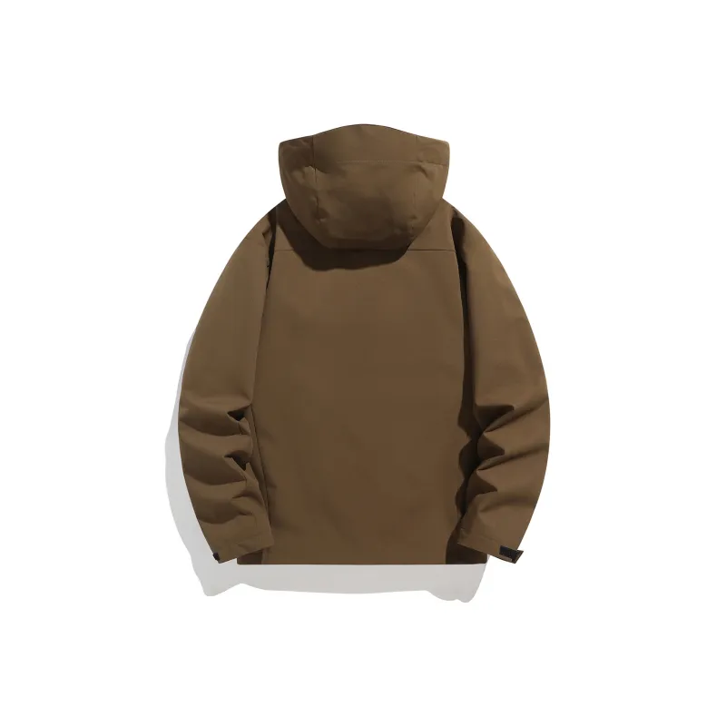 ROBINHOOD Water Resistant Windproof Breathable Wear Resistant Warm Water Repellent Windbreaker Jacket Unisex-22