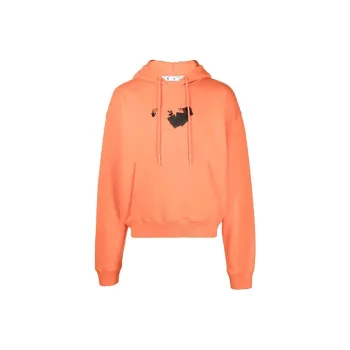 OFF WHITE FW21 Sweatshirts Men Orange