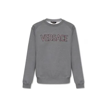 VERSACE Sweatshirts Men Gray