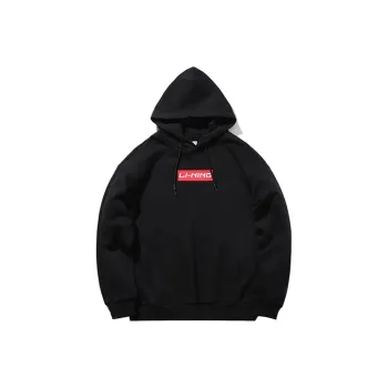 LiNing Sports Fashion Collection Sweatshirt Unisex New Standard Black