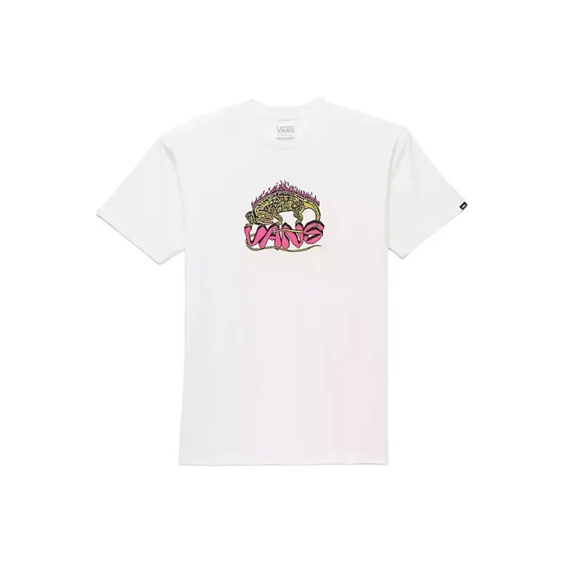 Vans Fiery Friend T-Shirt Men's White-0