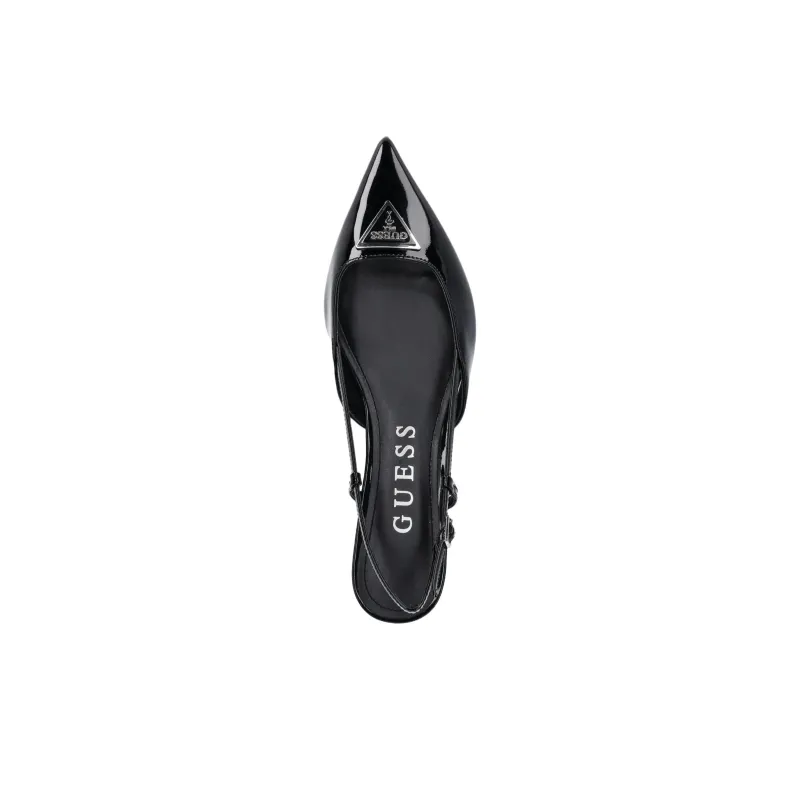 GUESS JESSON Slim Heel High Heels 5cm Women's Black-4
