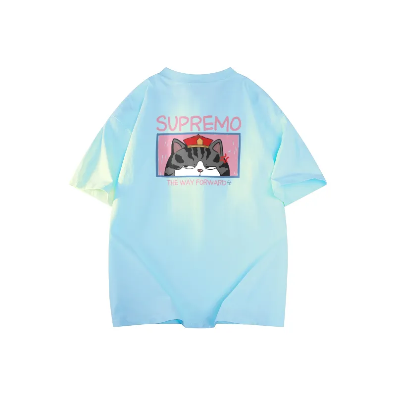 Supremo Cat T Shirts Unisex-14