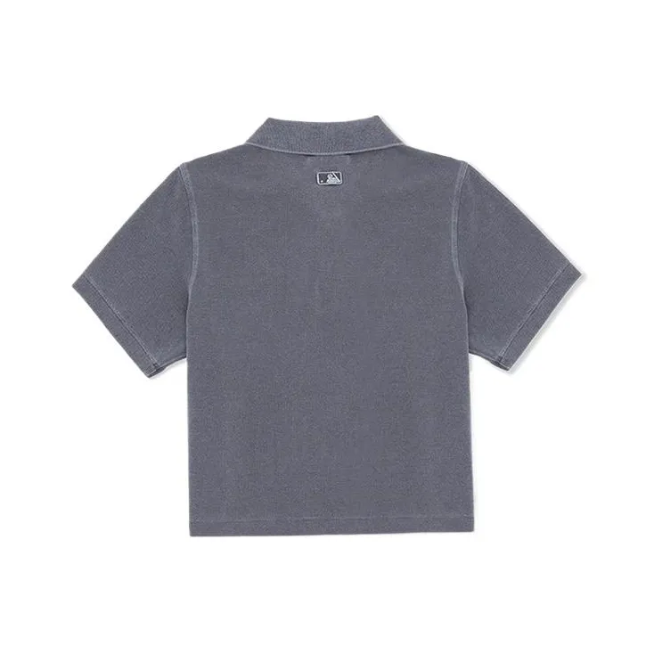 MLB Boston Red Sox SS25 Polo Shirt Women's Dark Charcoal Gray-1