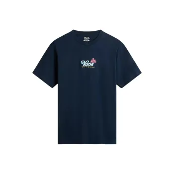 Vans Pineapple Skull T-Shirts Men Marine Blue