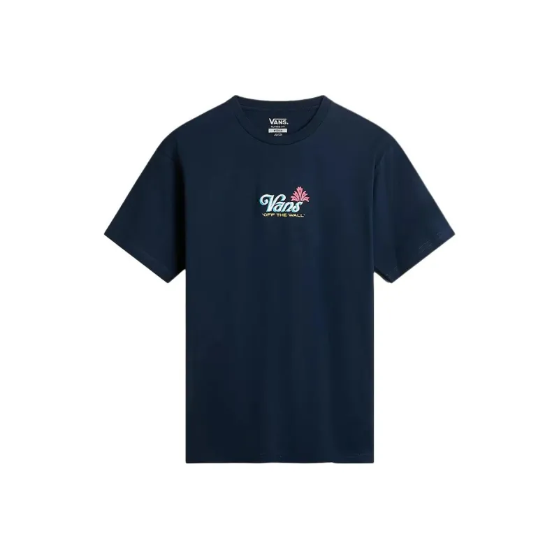 Vans Pineapple Skull T-Shirts Men Marine Blue-0