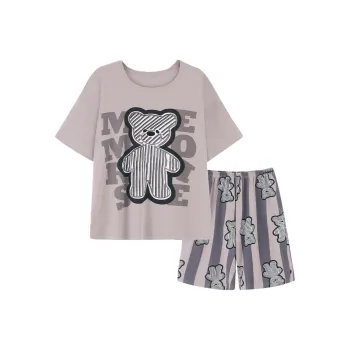 DanceBees Pajama Set Men's Image Color