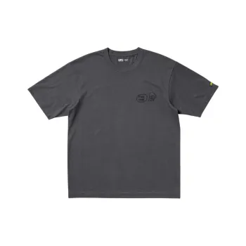 UNIQLO x Jean Michel Basquiat Collaboration SS25 T Shirt Unisex Dark Gray