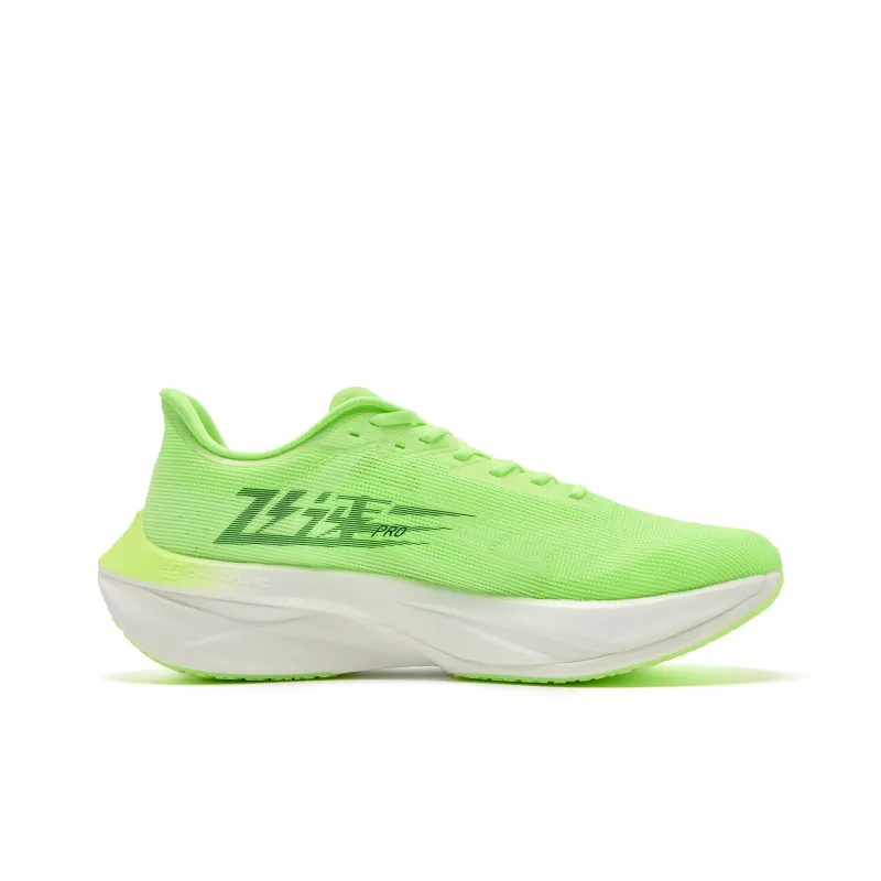 QIAODAN Swift 3PRO Running Shoes Men Low Top Flying Shadow Green Jordan White-1