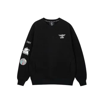 Boy London Sweatshirts Unisex Black