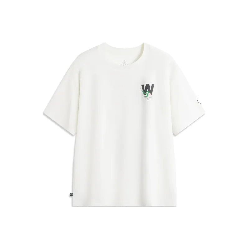 LiNing x JCCHR T-Shirt Men's Ivory-0