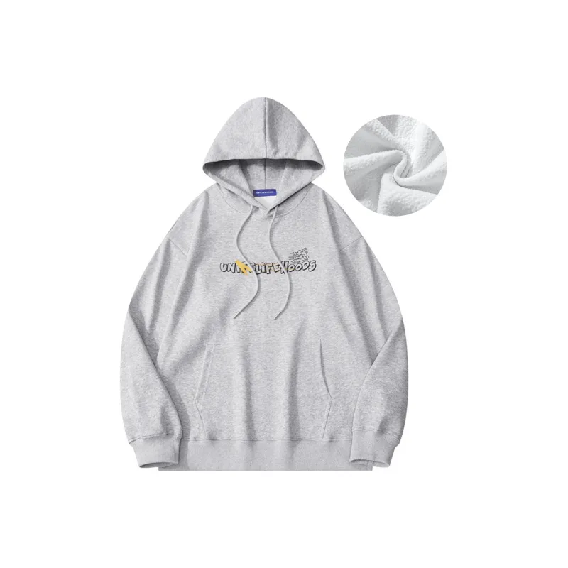 Unite Life HOODS Sweatshirt Unisex Black-83