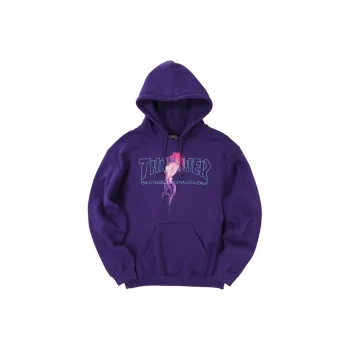Thrasher Sweatshirts Unisex Purple