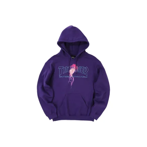 Thrasher Sweatshirts Unisex Purple