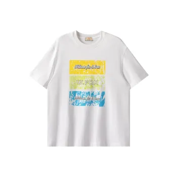 WILLIAM FOX&SONS 100% Cotton Short Sleeved T Shirts Unisex