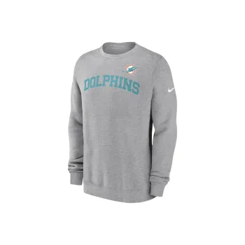 Nike Miami Dolphins Club Men's Nike Nfl Pullover Crew