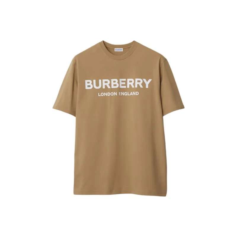 Burberry T-Shirts Men Beige-0