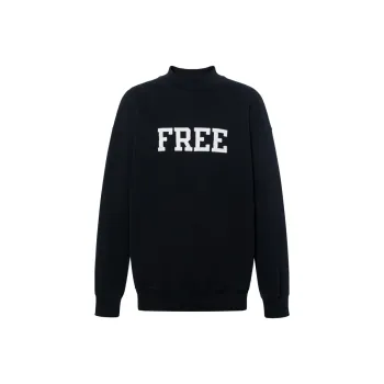 Balenciaga Free Logo Crewneck