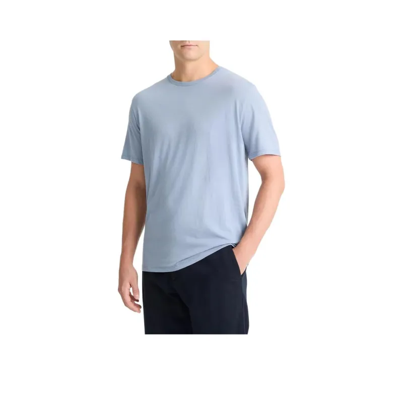 VINCE T Shirts Men Blue-0