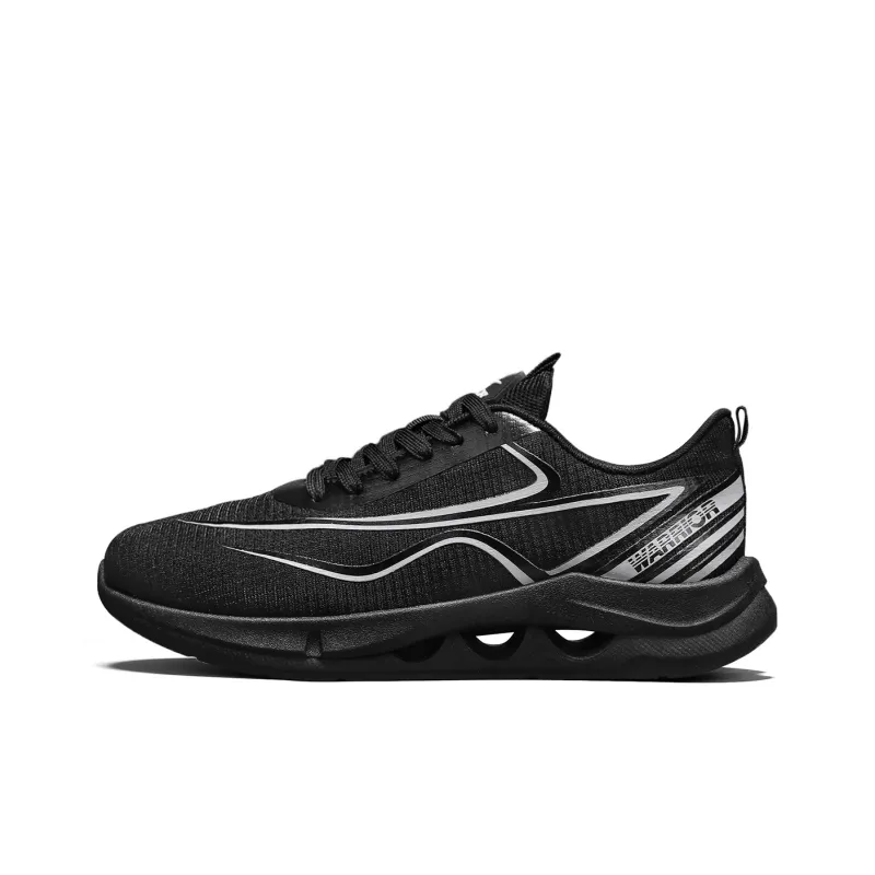 Warrior Cushioned Wear Resistant Breathable Slip Resistant Low Top Casual Running Shoes Men's-16