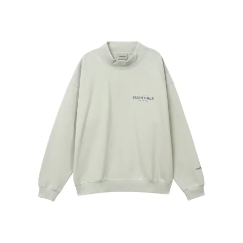 Fear Of God Essentials Ssense Exclusive Mock Neck Sweatshirt