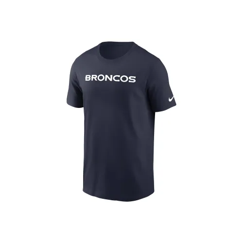 nike jordan Denver Broncos Primetime Wordmark Essential Men's nike jordan Nfl T-Shirt