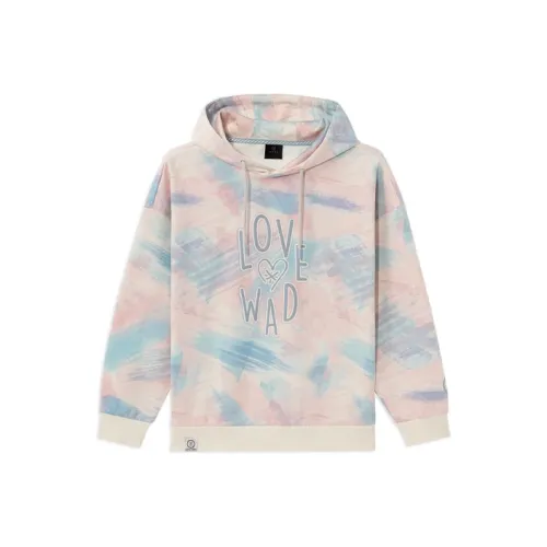 LiNing Sweatshirt Unisex Pink Blue Mixed Color