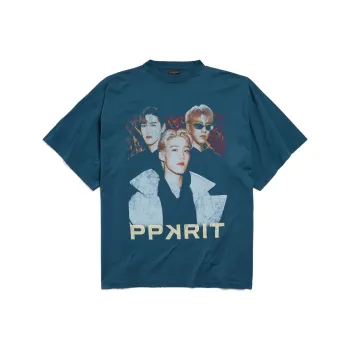 Balenciaga Ambassador Fanclub Series Pp Krit Oversized T shirt